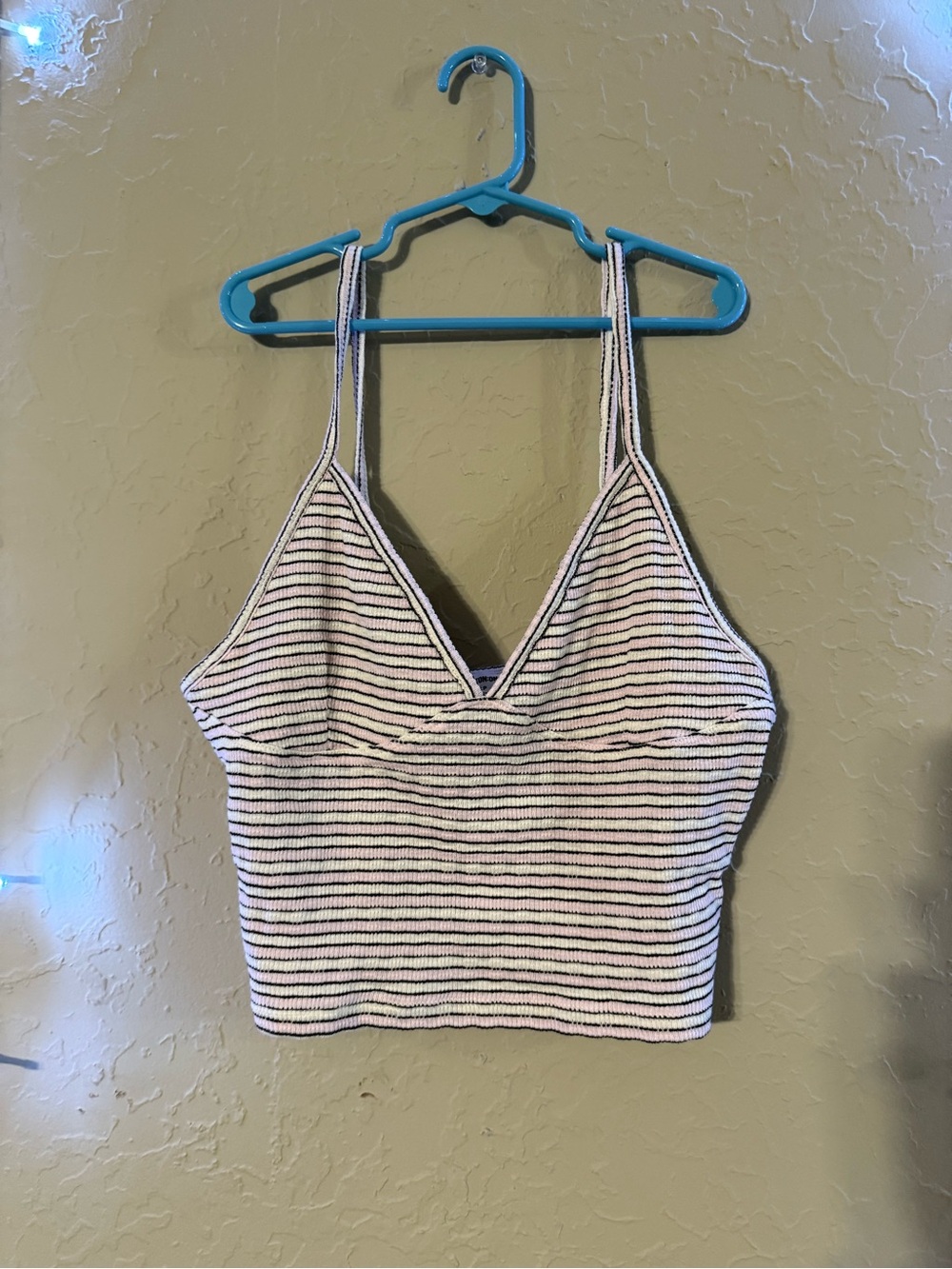Cotton On Pink & White Tank